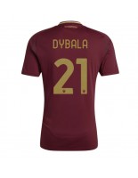 AS Roma Paulo Dybala #21 Domácí Dres 2024-25 Krátký Rukáv